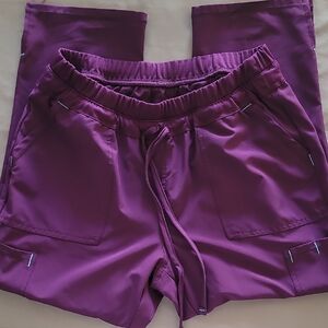 Scrubstar Eggplant SMALL SCRUB Pants